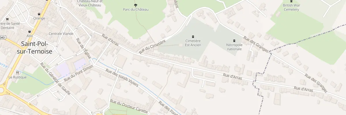 Plan du 97 Rue d’Arras à Saint-Pol-sur-Ternoise