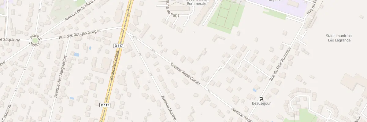 Plan du 7B Av René Cassin à Morsang-sur-Orge