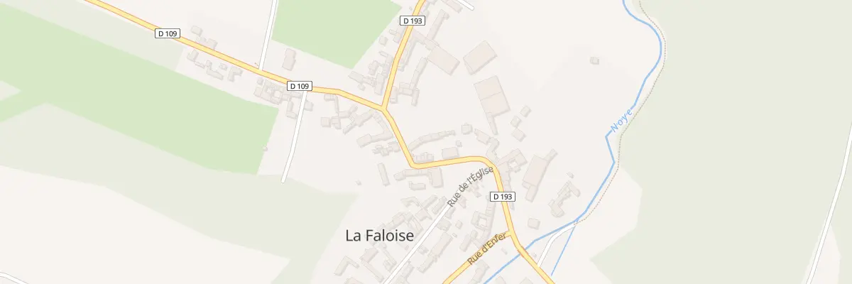 Plan du 10 Rue d’En Bas à La Faloise