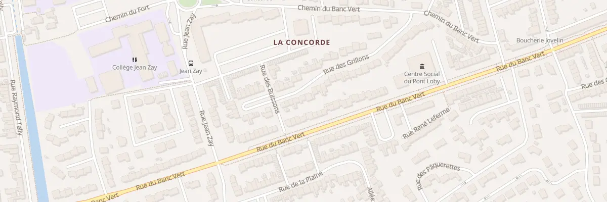 Plan du 49 Rue des Grillons à Dunkerque