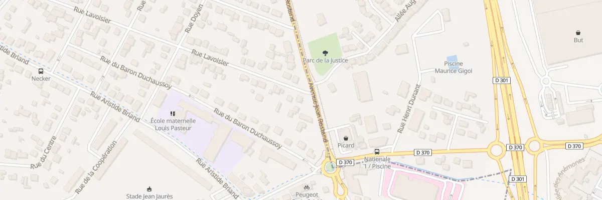 Plan du 1 Rue Lavoisier à Domont