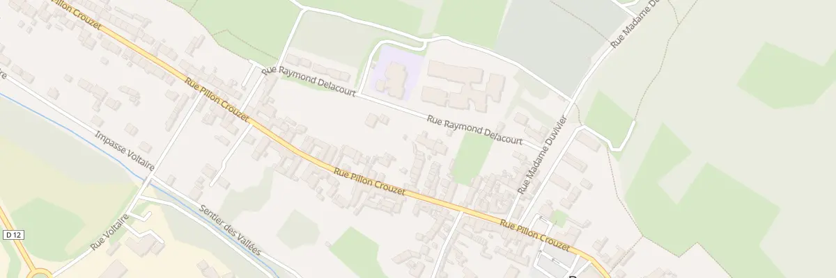 Plan du 236F Rue Pillon Crouzet à Bury