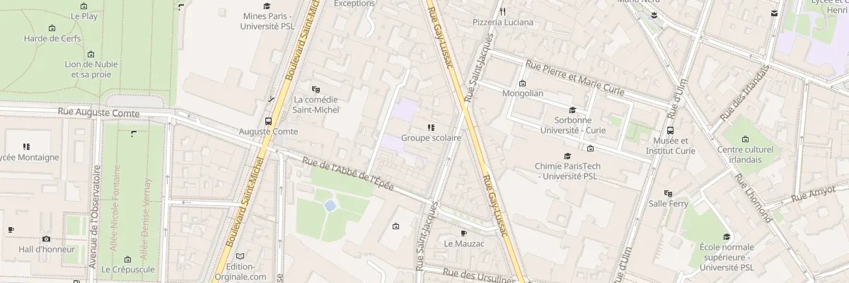 Plan du 246 Rue Saint-Jacques à Paris 5e Arrondissement