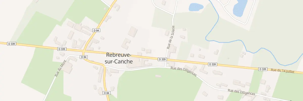 Plan du 29 Rue du Quatorze Juillet à Rebreuve-sur-Canche