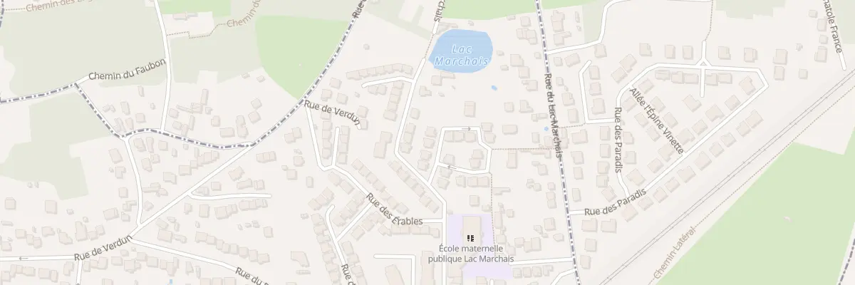 Plan du 5 Rue des Chênes à Deuil-la-Barre