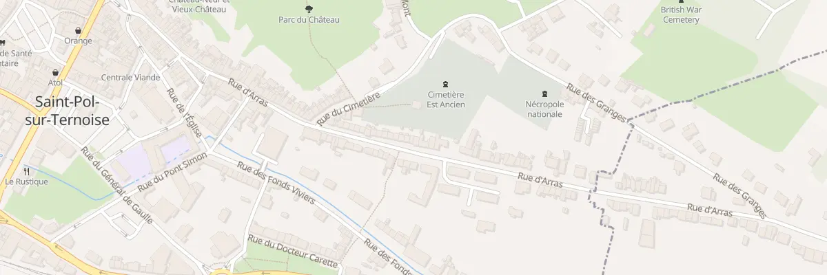 Plan du 103 Rue d’Arras à Saint-Pol-sur-Ternoise