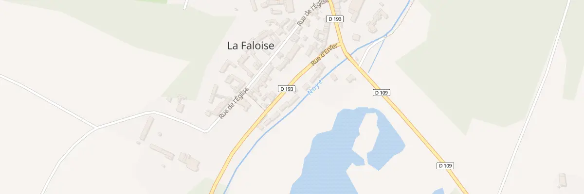 Plan du 7 Rue d’Enfer à La Faloise
