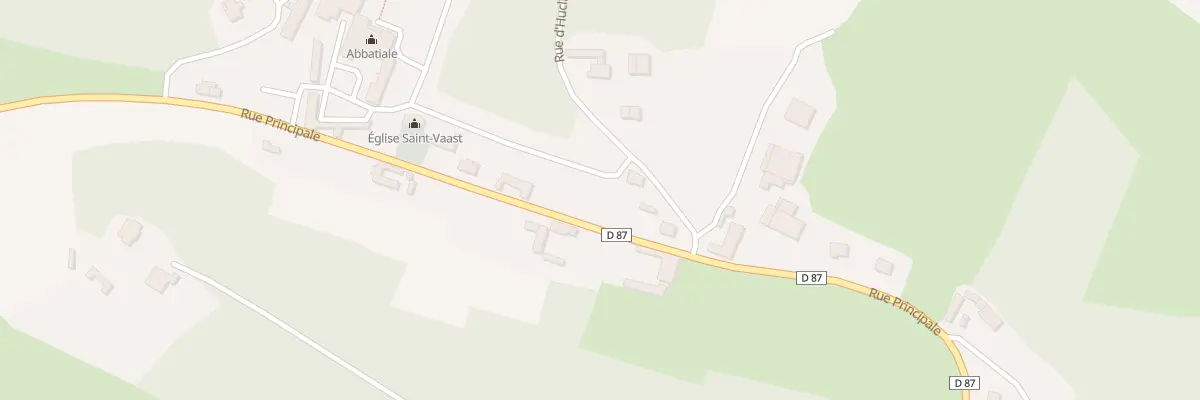 Plan du 425 Rue Principale à Troisvaux