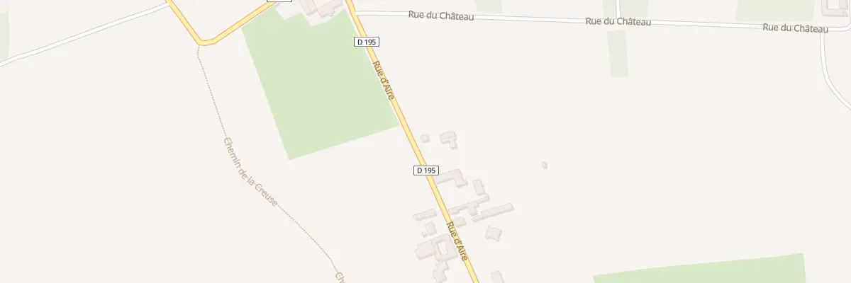Plan du 4C Rue d’Aire à Roquetoire