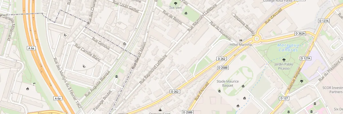 Plan du 71 Rue Raymond Lefebvre à Gentilly