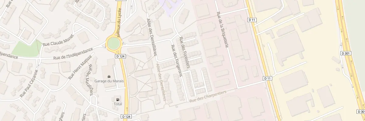 Plan du 20 Rue des Forestiers à Domont