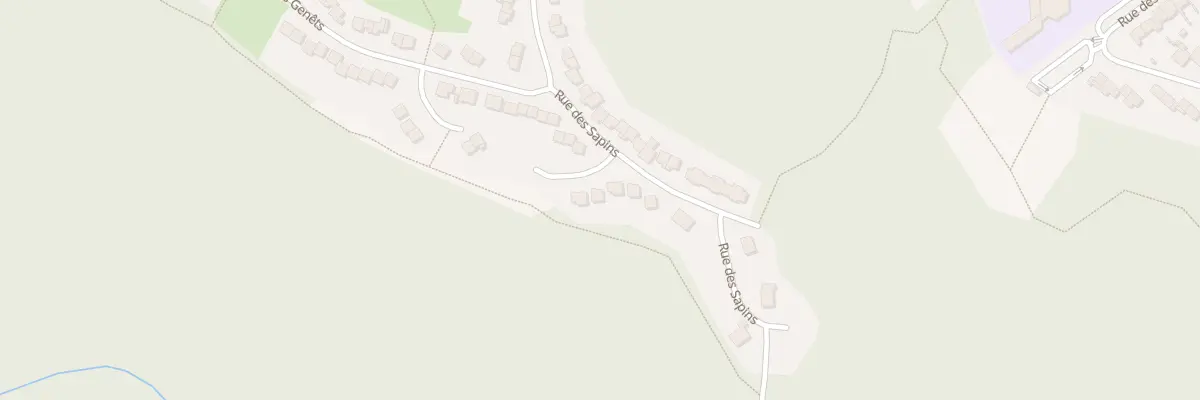 Plan du 4 All des Frenes à Racquinghem