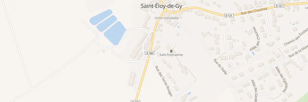 Plan du 7 Rte de Berry-Bouy à Saint-Éloy-de-Gy