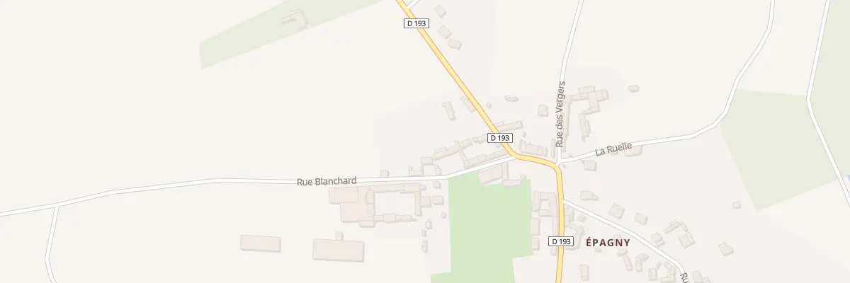 Plan du 10 Rue Blanchard à Chaussoy-Epagny