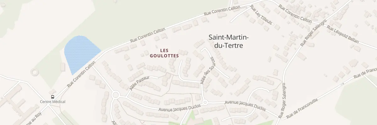 Plan du 12 All de la Châtaigneraie à Saint-Martin-du-Tertre
