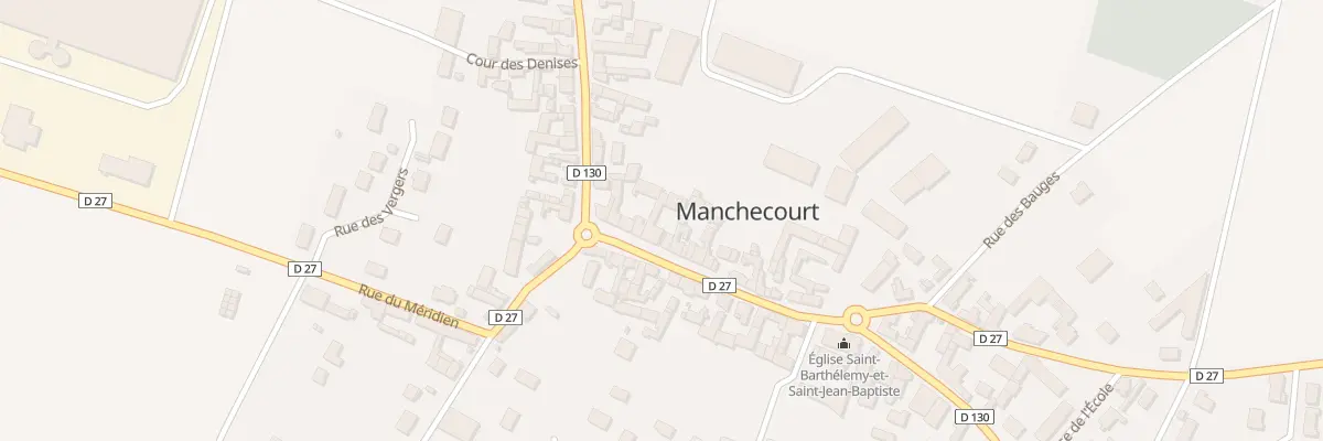 Plan du 5043 Grande Rue - Manchecourt au Malesherbois
