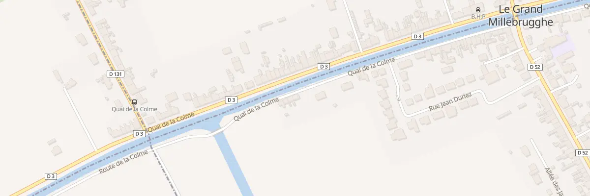 Plan du 4 Quai de la Colme à Steene