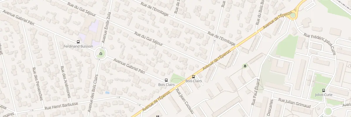 Plan du 60 Rue Gai Séjour à Sainte-Geneviève-des-Bois
