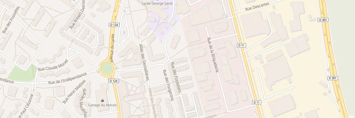 Plan du 3 Rue des Forestiers à Domont