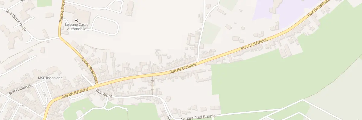 Plan du 93 Rue de Bethune à Saint-Pol-sur-Ternoise