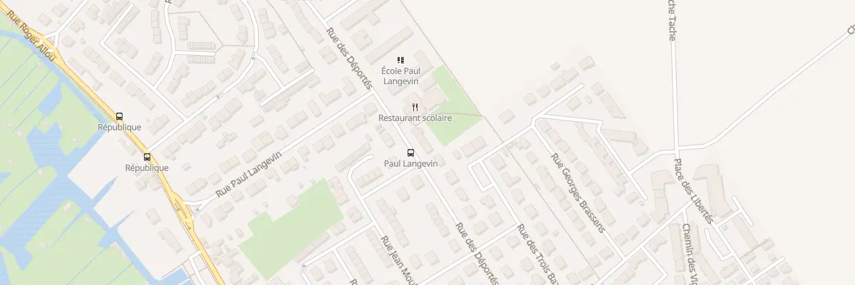 Plan du 18 Rue des Déportés à Camon