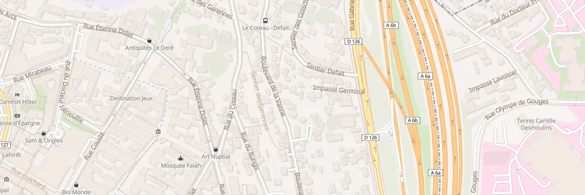 Plan du 43 Bd de la Vanne à Cachan