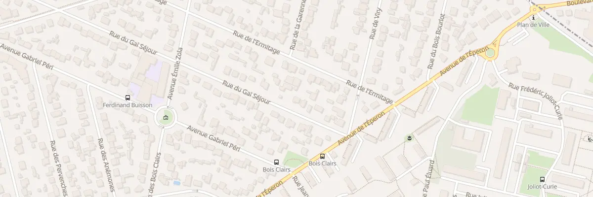 Plan du 47 Rue Gai Séjour à Sainte-Geneviève-des-Bois