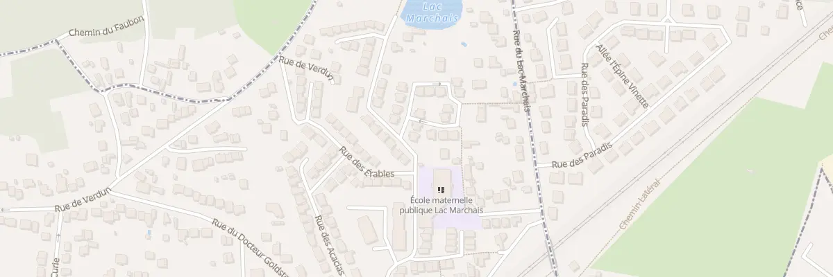 Plan du 2 Rue des Chênes à Deuil-la-Barre