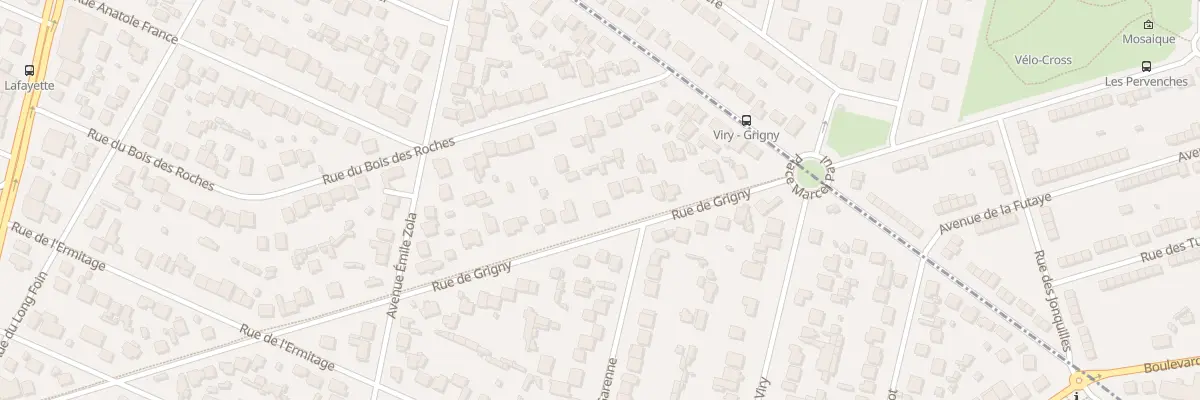 Plan du 57 Rue de Grigny à Sainte-Geneviève-des-Bois