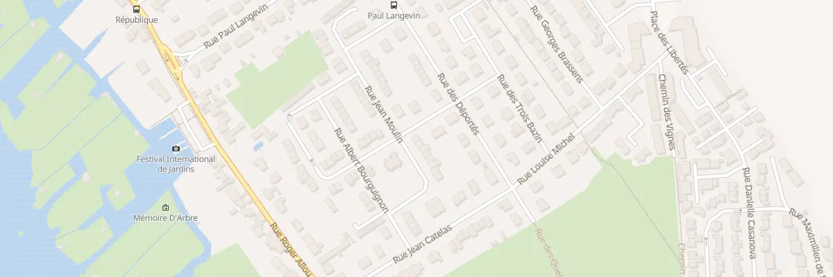 Plan du 16 Rue Jean Moulin à Camon