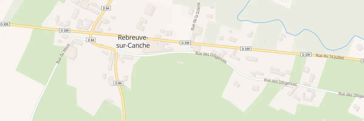 Plan du 18 Rue des Diligences à Rebreuve-sur-Canche
