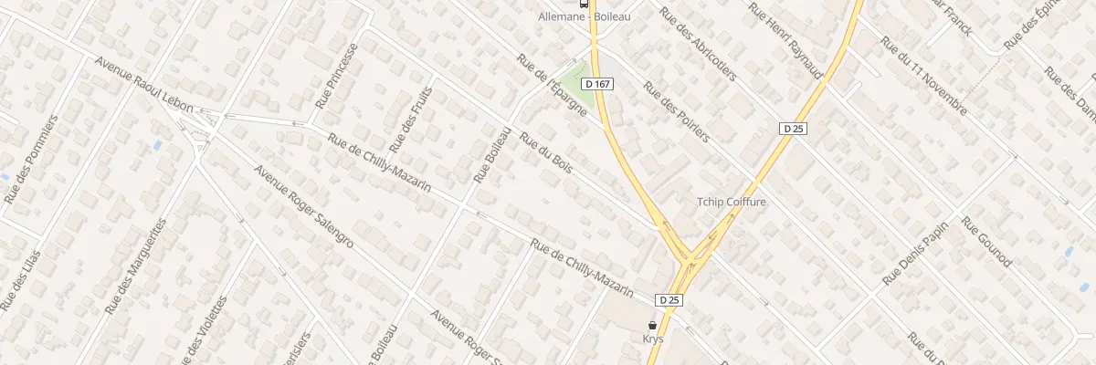 Plan du 15 Rue du Bois à Savigny-sur-Orge
