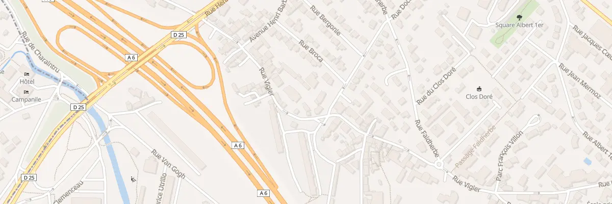 Plan du 19 Rue Vigier à Savigny-sur-Orge