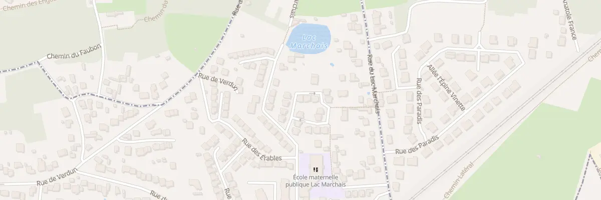 Plan du 8 Rue des Chênes à Deuil-la-Barre