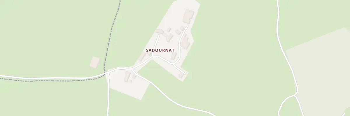 Plan du 4 Sadournat à Tardes