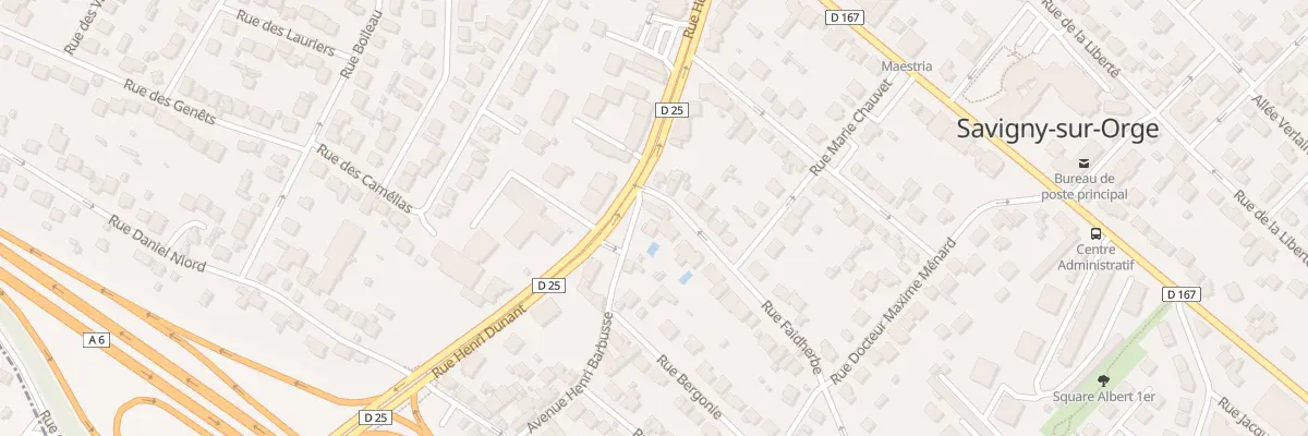 Plan du 24 Rue Henri Barbusse à Savigny-sur-Orge