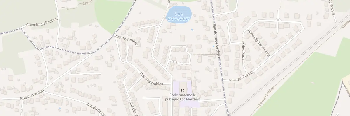 Plan du 6 Rue des Chênes à Deuil-la-Barre