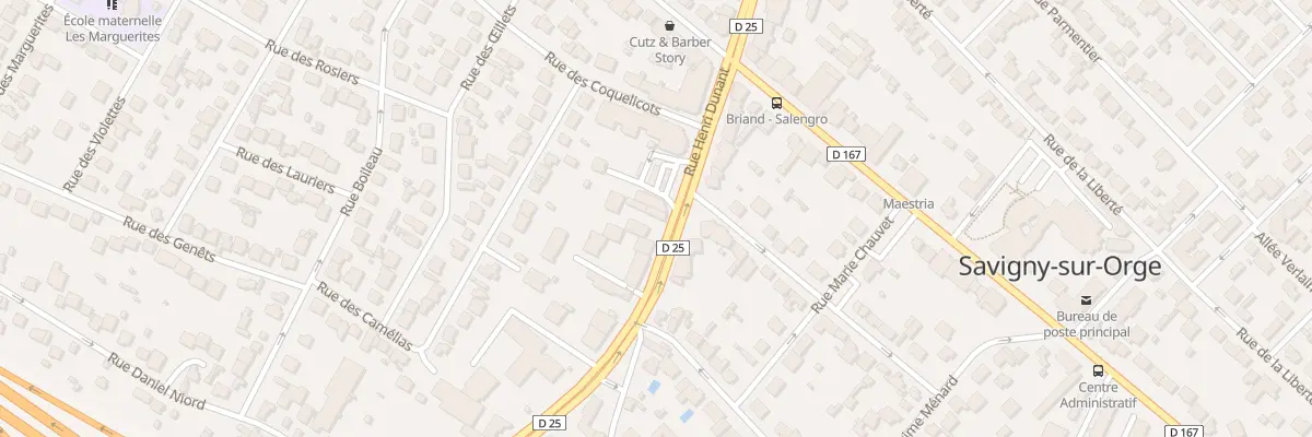 Plan du 33B Rue Henri Dunant à Savigny-sur-Orge
