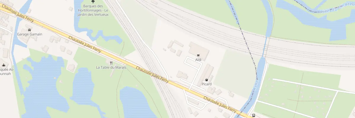 Plan du 501 Chs Jules Ferry à Amiens