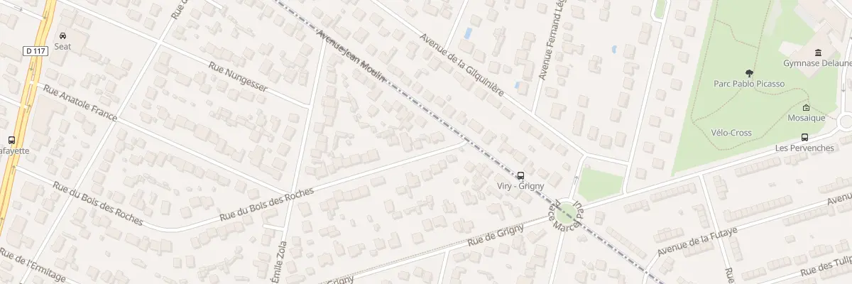 Plan du 59 Rue du Bois des Roches à Sainte-Geneviève-des-Bois