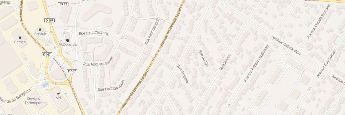 Plan du 14B Rue Ampere à Savigny-sur-Orge