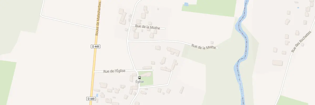 Plan du 4 Rue de la Mothe à D’Huison-Longueville