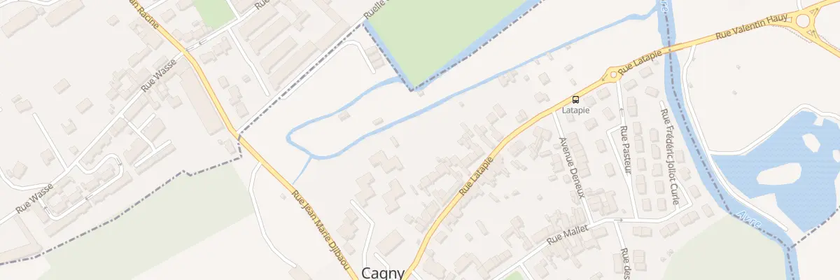Plan du 11B Rue Latapie à Cagny