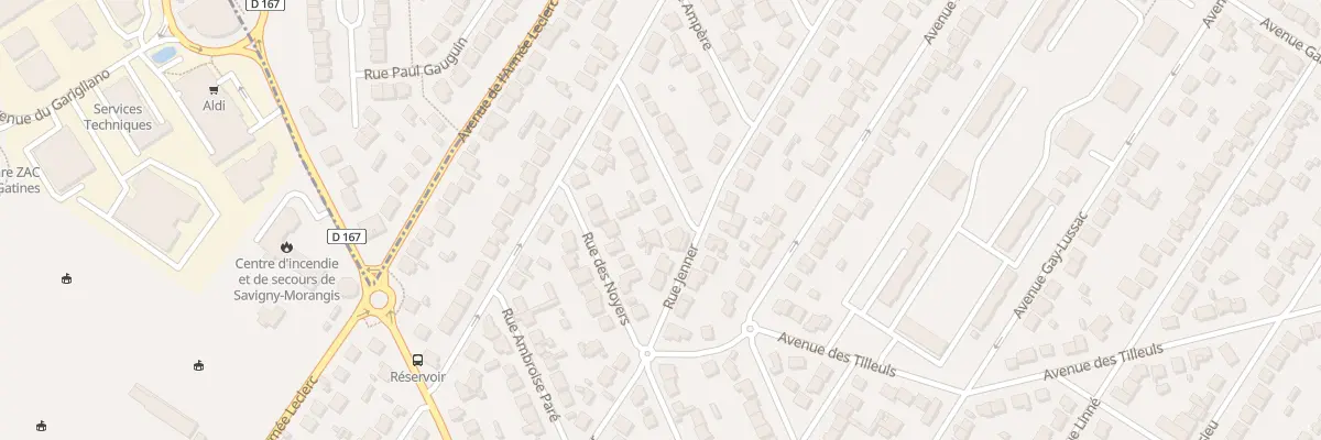 Plan du 3 Rue Soret à Savigny-sur-Orge