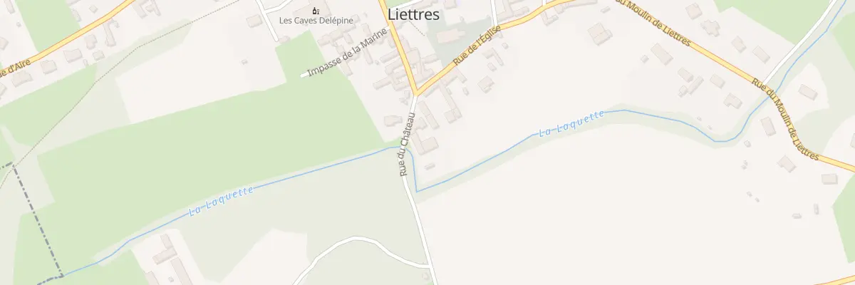 Plan du 2 Rue de l’Église à Liettres