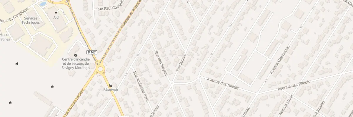 Plan du 21 Rue Jenner à Savigny-sur-Orge