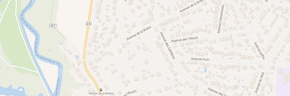 Plan du 21 Av de la Brière à Itteville