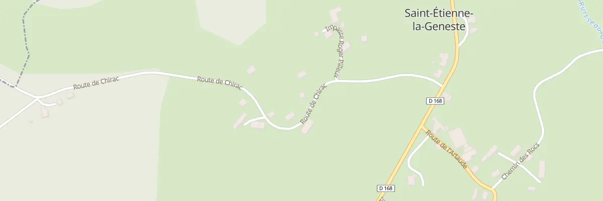 Plan du 5012A Le Bourg à Saint-Étienne-la-Geneste