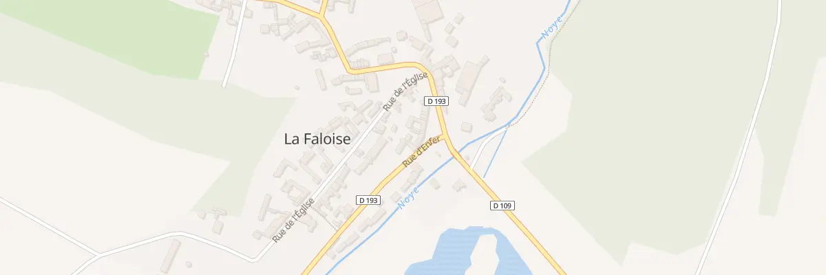 Plan du 10 Rue du Moulin à La Faloise
