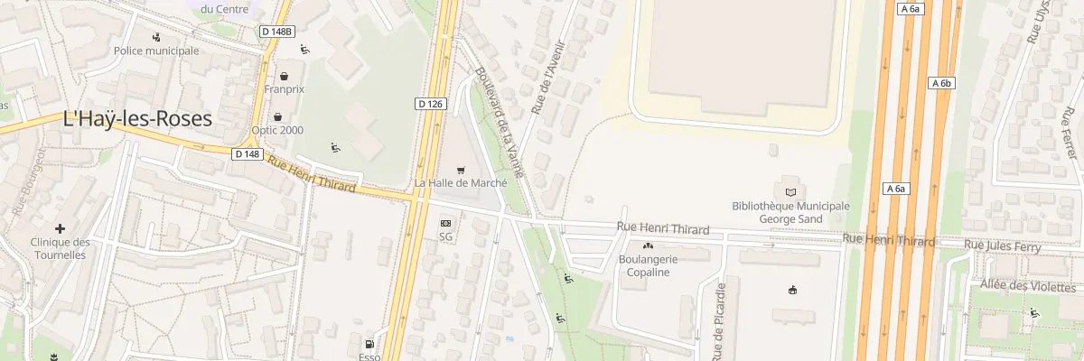 Plan du 2 Bd Vanne à L’Haÿ-les-Roses